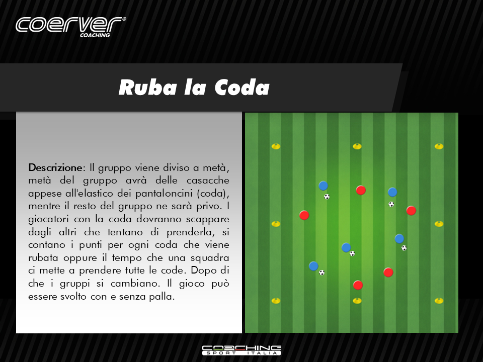 Ruba la coda - Coerver 